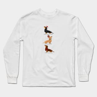 Dachshund Through The Snow Long Sleeve T-Shirt